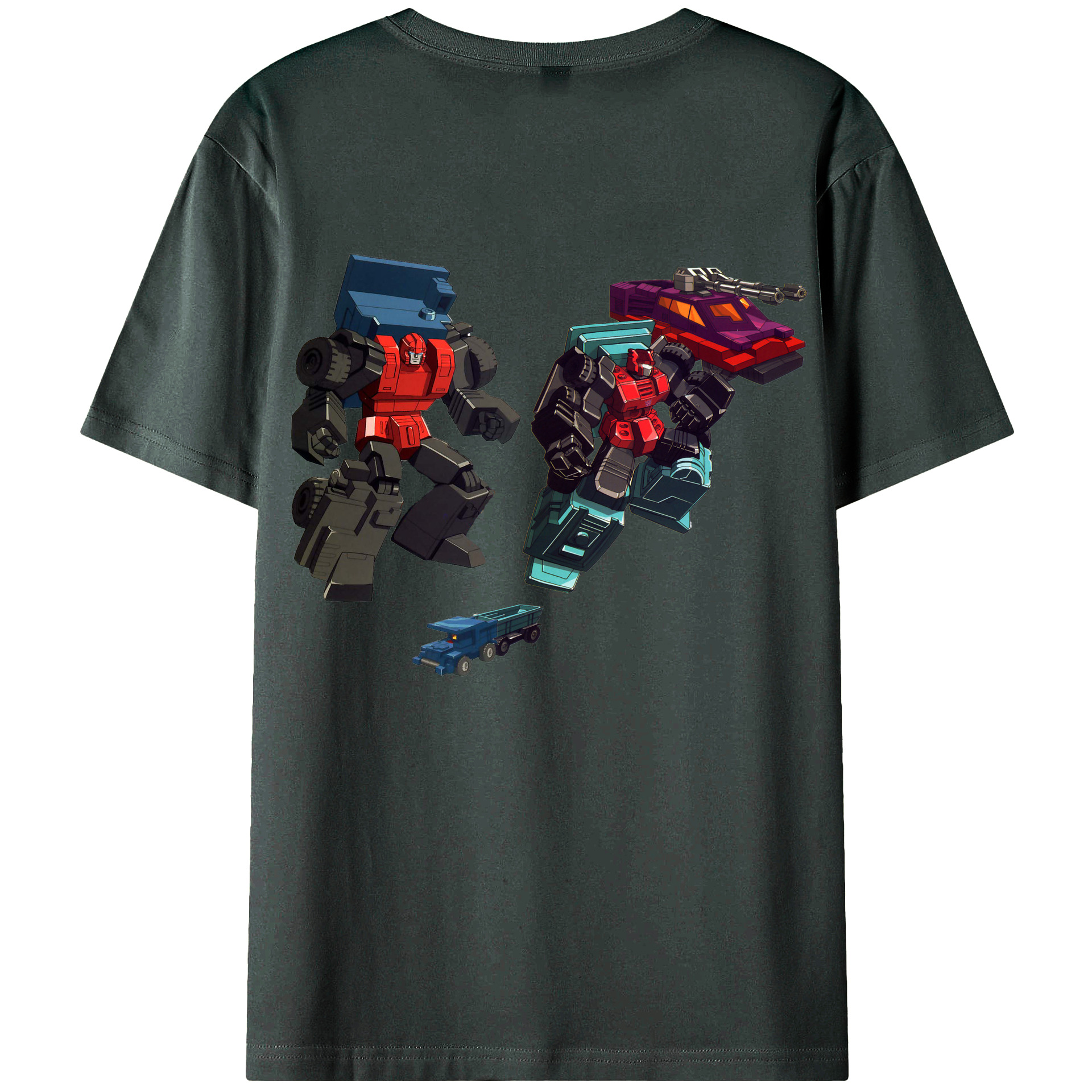 （画像用）  綿100％ メンズ半袖Tシャツ（バックプリント） 通気性
